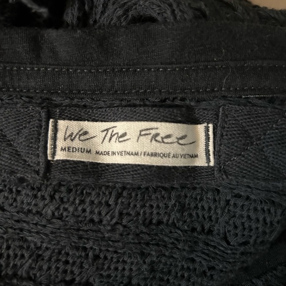 We The Free Thiens Hacci Black Sweater M - Picture 6 of 17
